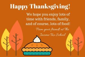 Happy Thanksgiving!