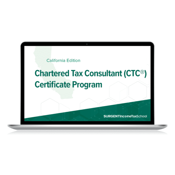 California Chartered Tax Professional