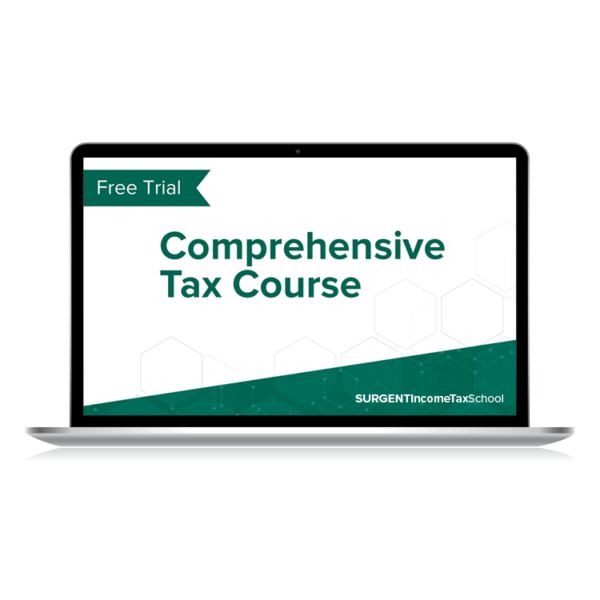 FREE TRIAL: Comprehensive Tax Course