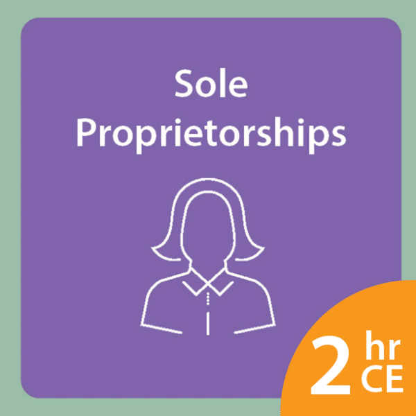 2023 Sole Proprietorships CE